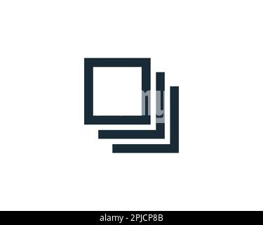 Éléments du modèle de conception d'icône de livre de la galerie photo Illustration de Vecteur