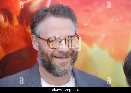Los Angeles, États-Unis. 02nd avril 2023. Seth Rogan au Super Mario Bros. Projection spéciale du film au Regal LA Live, Los Angeles, CA, 1 avril 2023. Crédit photo: Joseph Martinez/PictureLux crédit: PictureLux/The Hollywood Archive/Alamy Live News Banque D'Images