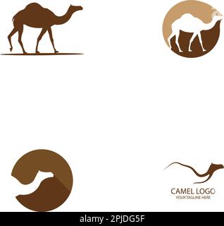 motif vectoriel du logo camel Illustration de Vecteur