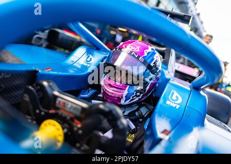 DOOHAN Jack (aus), Uni-Virtuosi Racing, Dallara F2, portrait lors de la ronde 3rd du Championnat de Formule 2 de la FIA 2023 de 31 mars à 2 avril 2023 sur le circuit Albert Park, à Melbourne, Australie - photo: Sebastian Rozendaal/DPPI/LiveMedia crédit: Independent photo Agency/Alay Live News Banque D'Images