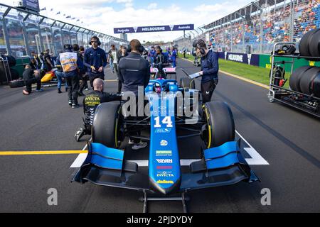 DOOHAN Jack (aus), Uni-Virtuosi Racing, Dallara F2, portrait lors de la ronde 3rd du Championnat de Formule 2 de la FIA 2023 de 31 mars à 2 avril 2023 sur le circuit Albert Park, à Melbourne, Australie - photo: Sebastian Rozendaal/DPPI/LiveMedia crédit: Independent photo Agency/Alay Live News Banque D'Images