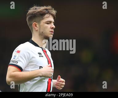 Norwich, Royaume-Uni. 1st avril 2023. James McAtee de Sheffield Utd lors du match de championnat Sky Bet à Carrow Road, Norwich. Le crédit photo doit être lu: Simon Bellis/Sportimage crédit: Sportimage/Alay Live News Banque D'Images