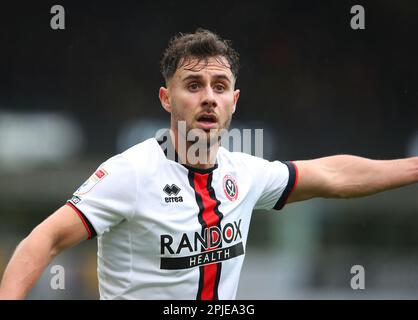 Norwich, Royaume-Uni. 1st avril 2023. George Baldock de Sheffield Utd lors du match de championnat Sky Bet à Carrow Road, Norwich. Le crédit photo doit être lu: Simon Bellis/Sportimage crédit: Sportimage/Alay Live News Banque D'Images