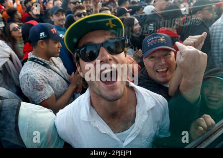 Melbourne, Australie. 02nd avril 2023. Spectateurs, fans lors du Grand Prix d'Australie de Formule 1 Rolex 2023, 3rd tour du Championnat du monde de Formule 1 2023 de 31 mars à 2 avril 2023 sur le circuit Albert Park, à Melbourne, Australie - photo DPPI crédit: DPPI Media/Alamy Live News Banque D'Images