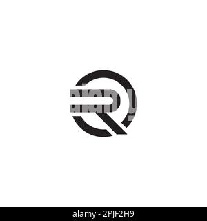 Logo lettre R ou icône Illustration de Vecteur