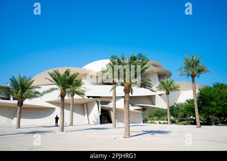 Le Musée national du Qatar Banque D'Images