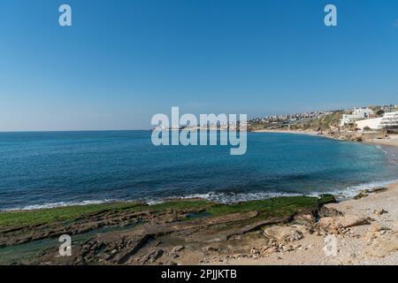 Mer Méditerranée Byblos Liban Moyen-Orient Banque D'Images