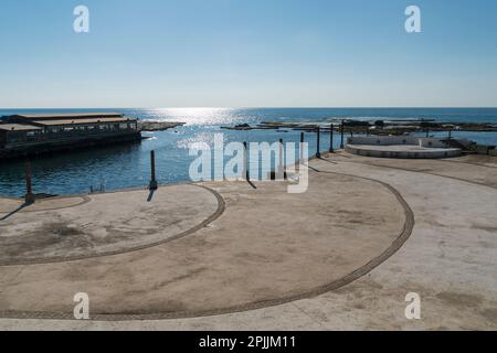 Bord de mer Byblos Liban Moyen-Orient Banque D'Images