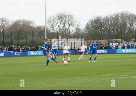 WSL Everton V Tottenham Hotspur au stade Walton Park, Liverpool note 2-1 à Everton (Terry Scott/SPP) crédit: SPP Sport Press photo. /Alamy Live News Banque D'Images