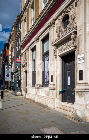 Hatton Garden London - Hatton Garden dans le centre de Londres est le quartier des diamants et des bijoux de Londres Banque D'Images