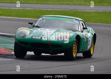 Andrew Smith, Marcos 1800GT, HSCC Historic Road Sports avec Historic Touring Cars et Ecurie Classic, trois catégories combinées dans une seule course Banque D'Images