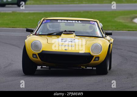 Justin Murphy, Bolwell Nagari, HSCC Historic Road Sports avec Historic Touring Cars et Ecurie Classic, trois classifications combinées dans le 1 r Banque D'Images