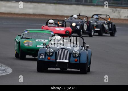 Simon King, Morgan plus 8, Andrew Smith, Marcos 1800GT, HSCC Historic Road Sports with Historic Touring Cars et Ecurie Classic, trois catégories Banque D'Images