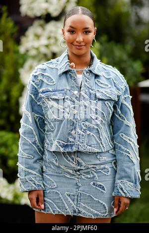 MELBOURNE, AUSTRALIE - 01 AVRIL : Naomi Schiff au Grand Prix de Formule 1 de l'Australie 2023, le 1st avril 2023 Banque D'Images