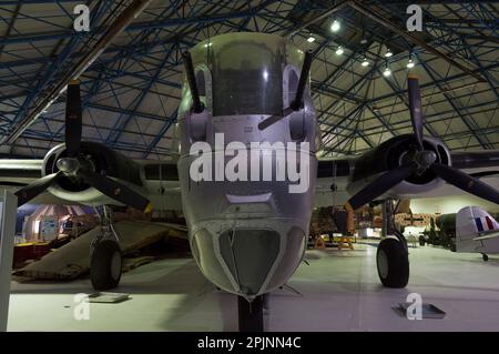 Tourelle de canon à nez d'un libérateur B-24L consolidé Banque D'Images