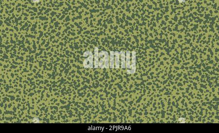 Fond de motif camouflage. Toile de fond géométrique abstraite sans couture dessinée à la main. Points et blobs verts aléatoires. Arrière-plan horizontal coloré. Vecteur Illustration de Vecteur
