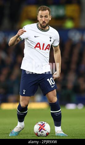 Liverpool, Royaume-Uni. 3rd avril 2023. Harry Kane de Tottenham pendant le match de la Premier League à Goodison Park, Liverpool. Crédit photo à lire : Darren Staples/Sportimage crédit : Sportimage/Alay Live News Banque D'Images