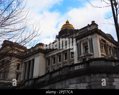 Palais de justice, visite de Bruxelles, capitale de l'Europe Banque D'Images