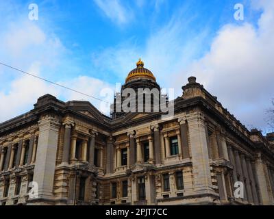 Palais de justice, visite de Bruxelles, capitale de l'Europe Banque D'Images