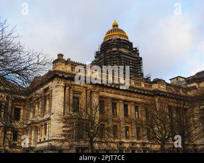 Palais de justice, visite de Bruxelles, capitale de l'Europe Banque D'Images