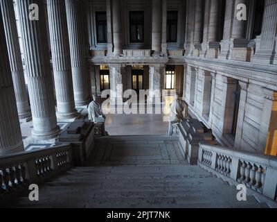 Palais de justice, visite de Bruxelles, capitale de l'Europe Banque D'Images