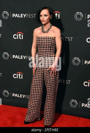 Hollywood, Californie, États-Unis 3rd avril 2023 l'actrice Christina Ricci assiste à PaleyFest LA 2023 - 'Yellowjackes' au Dolby Theatre on 3 avril 2023 à Hollywood, Californie, États-Unis. Photo de Barry King/Alay Live News Banque D'Images