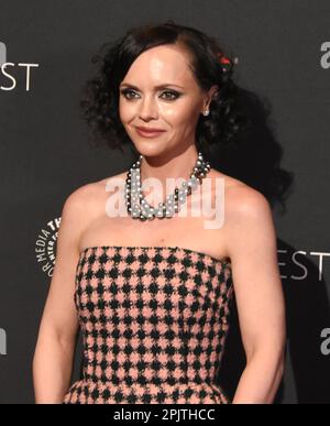 Hollywood, Californie, États-Unis 3rd avril 2023 l'actrice Christina Ricci assiste à PaleyFest LA 2023 - 'Yellowjackes' au Dolby Theatre on 3 avril 2023 à Hollywood, Californie, États-Unis. Photo de Barry King/Alay Live News Banque D'Images