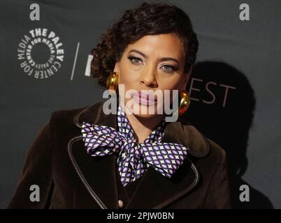 Los Angeles, États-Unis. 03rd avril 2023. Tawny Cypress arrive au PaleyFest 2023, YELLOWJACKETS tenu au Dolby Theatre à Hollywood, CA, le lundi, ?3 avril 2023. (Photo par Sthanlee B. Mirador/Sipa USA) crédit: SIPA USA/Alay Live News Banque D'Images