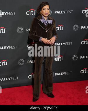 Los Angeles, États-Unis. 03rd avril 2023. Tawny Cypress arrive au PaleyFest 2023, YELLOWJACKETS tenu au Dolby Theatre à Hollywood, CA, le lundi, ?3 avril 2023. (Photo par Sthanlee B. Mirador/Sipa USA) crédit: SIPA USA/Alay Live News Banque D'Images