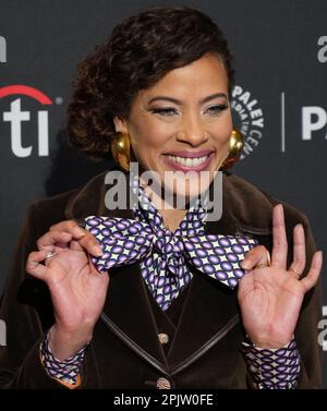 Los Angeles, États-Unis. 03rd avril 2023. Tawny Cypress arrive au PaleyFest 2023, YELLOWJACKETS tenu au Dolby Theatre à Hollywood, CA, le lundi, ?3 avril 2023. (Photo par Sthanlee B. Mirador/Sipa USA) crédit: SIPA USA/Alay Live News Banque D'Images