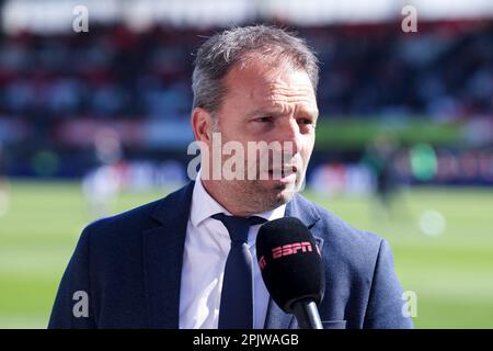 02-04-2023: Sport: Sparta et Feyenoord ROTTERDAM, PAYS-BAS - AVRIL 2: Entraîneur-chef Maurice Steijn (Sparta Rotterdam) pendant le match Eredivisie Spar Banque D'Images