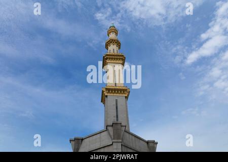 Masjid Wilayah Persekutuan (Mosquée du territoire fédéral), Kuala Lumpur, Malaisie Banque D'Images