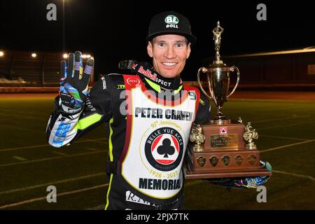 Lors de la réunion du Peter Craven Memorial Trophy au National Speedway Stadium, Manchester, le lundi 3rd avril 2023. (Photo : Eddie Garvey | MI News)Jason Doyle, quatre fois vainqueur d'Ipswich Witches, après la rencontre du Peter Craven Memorial Trophy au National Speedway Stadium, Manchester, le lundi 3rd avril 2023. (Photo : Eddie Garvey | ACTUALITÉS MI) Credit : ACTUALITÉS MI et sport /Actualités Alay Live Banque D'Images