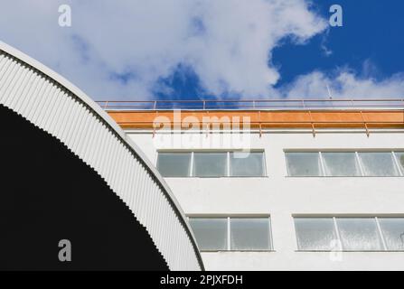 Sanatorium Paimio conçu par l'architecte Alvar Aalto Banque D'Images