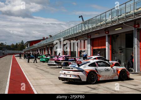 Porsche 911 GT3 Cup, Gustav Burton (Royaume-Uni), FACH AUTO TECH (n° 6) Banque D'Images