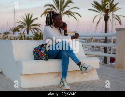 Cheveu afro Banque D'Images