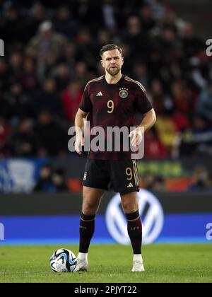 COLOGNE - Niclas Fullkrug d'Allemagne lors du match amical entre l'Allemagne et la Belgique au stade Rheinenergie sur 28 mars 2023 à Cologne, Allemagne. AP | hauteur néerlandaise | BART STOUTJESDYK Banque D'Images