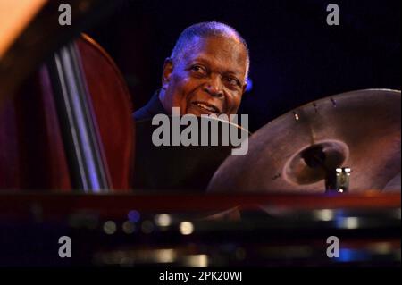 Milan Italie 03/10/2022: Billy Hart concert live au Blue Note de Milan Banque D'Images