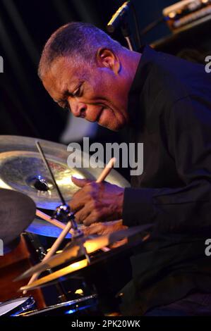 Milan Italie 03/10/2022: Billy Hart concert live au Blue Note de Milan Banque D'Images