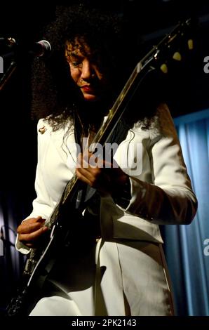 Milan Italie 02/11/2022: Concert de Judith Hill au Blue Note de Milan Banque D'Images