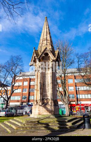 Le Mémorial des Martyrs dans le cimetière de l'église St John's à Stratford, Londres, Royaume-Uni Banque D'Images