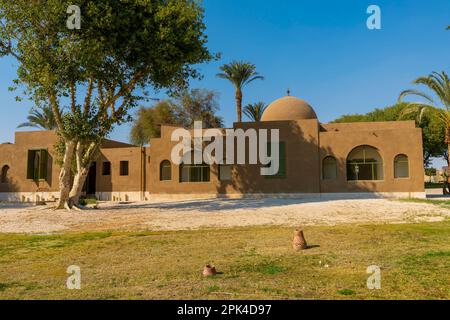 L'archéologue et égyptologue Howard carter's House, Louxor, Égypte, Afrique du Nord-est Banque D'Images