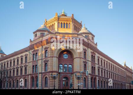 Ancien bureau de poste de tubes pneumatiques (Rohrpost) - Berlin, Allemagne Banque D'Images