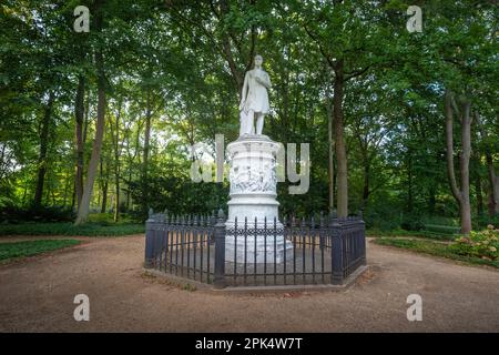 Frederick William III de Prusse Statue au parc Tiergarten - Berlin, Allemagne Banque D'Images