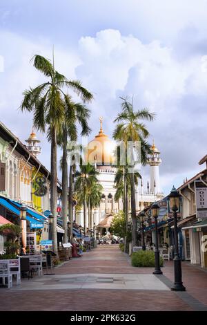 Kampong Glam, rue arabe, Singapour. Banque D'Images