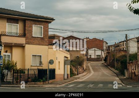 HARO, ESPAGNE - rues dans la capitale de la région viticole de la Rioja, Espagne Banque D'Images