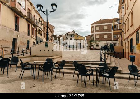 HARO, ESPAGNE - rues dans la capitale de la région viticole de la Rioja, Espagne Banque D'Images