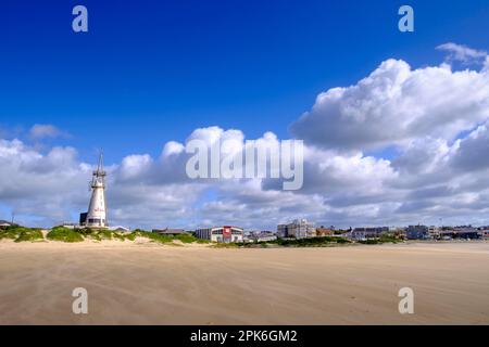 Sur la plage, Jeffreys Bay près de Port Elizabeth, Garden route, Eastern Cape, Afrique du Sud Banque D'Images