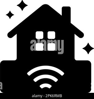 Illustration de l'icône représentant un vecteur maison résistant aux tremblements de terre Illustration de Vecteur