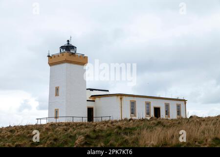 phare de duncansby head Banque D'Images